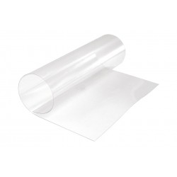 Nappe cristal rectangulaire plastique transparent 140x200 cm