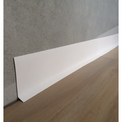 Plinthe souple PVC 50x20mm plinthe d'angle auto-adhésive Plinthe à gorge  plinthe